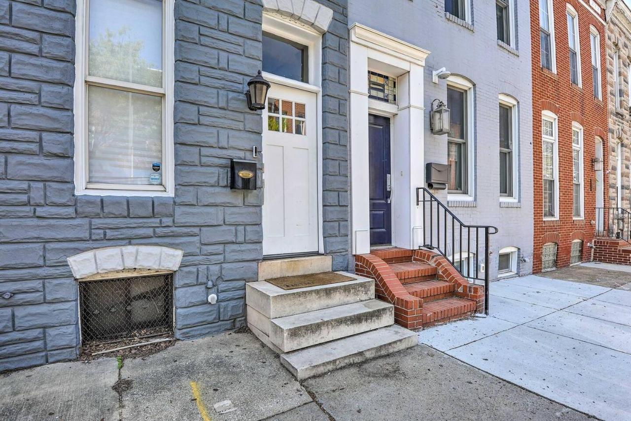Baltimore Abode, Walk To Cross Street Market! Luaran gambar