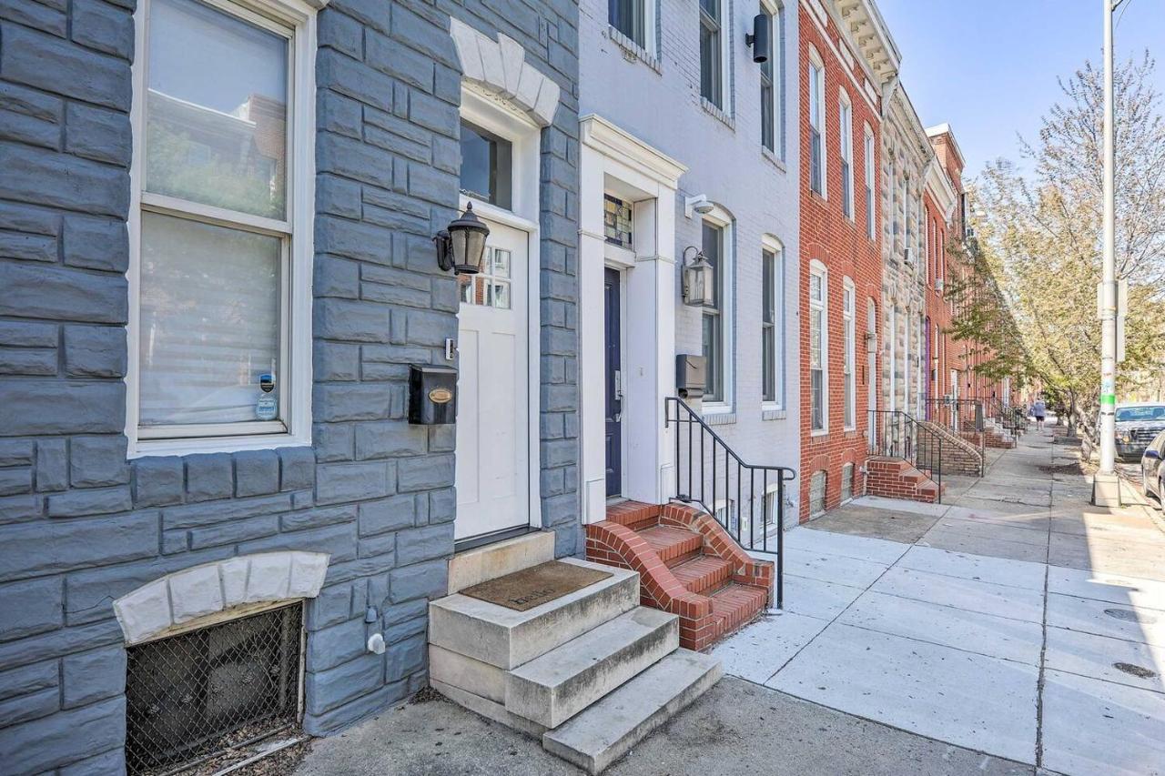Baltimore Abode, Walk To Cross Street Market! Luaran gambar