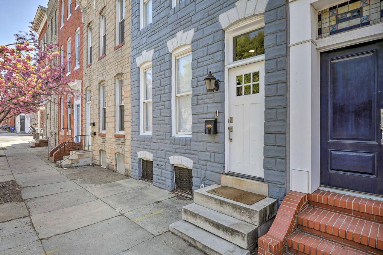 Baltimore Abode, Walk To Cross Street Market! Luaran gambar